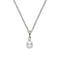 Akoya Cultured Pearl And Diamond Pendant - 1
